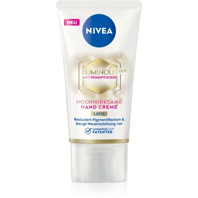 NIVEA Cellular Luminous 630 krém na ruce proti pigmentovým skvrnám SPF 15 50 ml