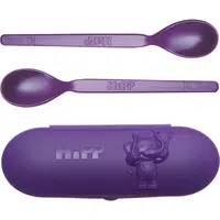 Hipp Spoons Set jídelní set na cesty Purple