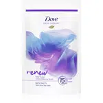 Dove Bath Therapy Renew sůl do koupele Wild Violet & Pink Hibiscus 400 g