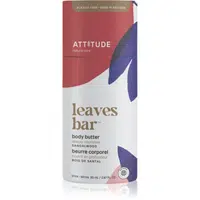 Attitude Leaves Bar Body Butter tuhé tělové máslo Sandalwood 85 g