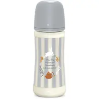 Suavinex Wonderland SX Pro Physiological Anti-Colic kojenecká láhev L Dense Flow 6 m+ Blue 360 ml