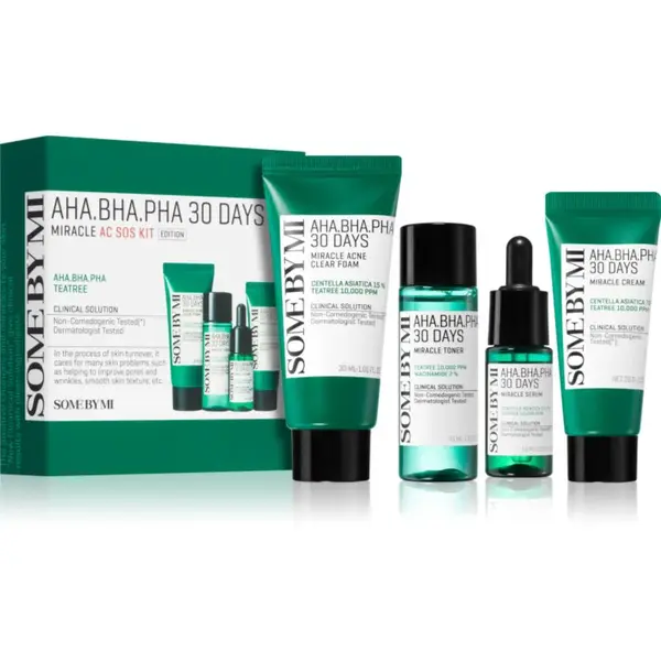 Some By Mi AHA∙BHA∙PHA 30 Days Miracle AC SOS Kit dárková sada proti akné