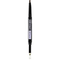MAYBELLINE NEW YORK Express Brow Satin Duo tužka a pudr na obočí duo odstín 02 - Medium Brown