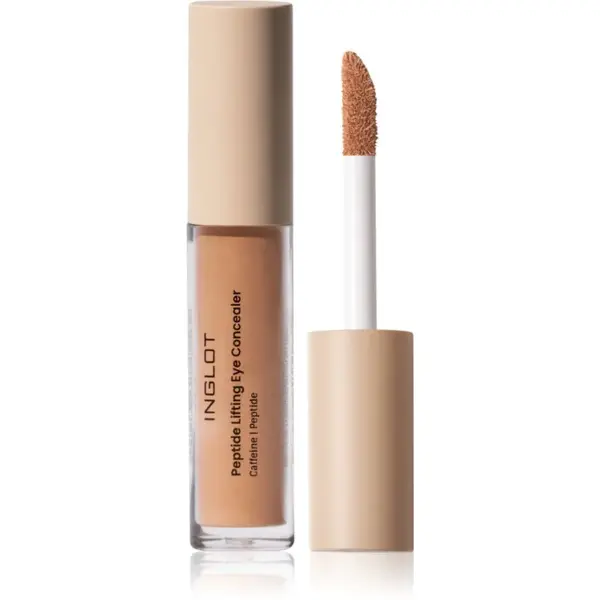 Inglot Peptide Lifting Eye Concealer tekutý korektor odstín 210 Rosy Brown 4.6 ml