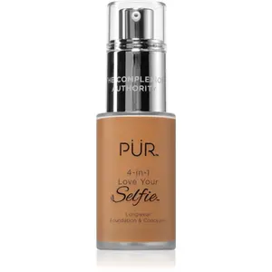 PÜR Cosmetics 4-in-1 Love Your Selfie make-up a korektor 2 v 1 odstín DG3 30 ml