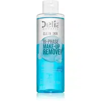 Delia Cosmetics Clean Skin dvoufázový odličovač na obličej a oční okolí 200 ml