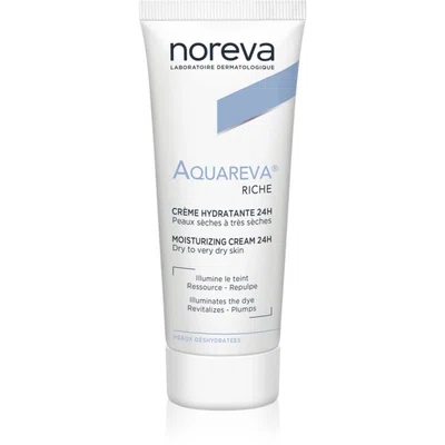 Noreva Aquareva Rich Moisturizing Cream 24h výživný krém pro intenzivní hydrataci 40 ml