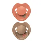 LOVI PRIME 18m+ dudlík Granola/Orange 2 ks