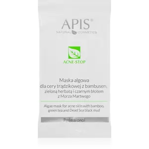 Apis Natural Cosmetics Acne-Stop Professional čisticí a zjemňující maska pro mastnou pleť se sklonem k akné 20 g