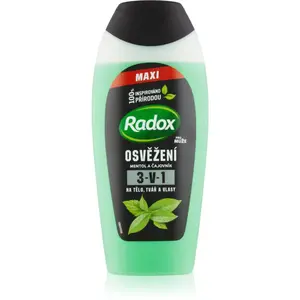 Radox Men Osvěžení sprchový gel na obličej, tělo a vlasy 450 ml