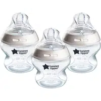 Tommee Tippee Natural Start Anti-Colic samosterilizační kojenecká láhev Slow Flow 0m+ 3x150 ml