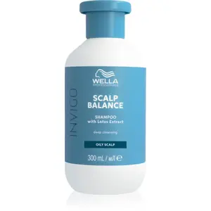 Wella Professionals Invigo Scalp Balance hloubkově čisticí šampon pro mastnou pokožku hlavy 300 ml