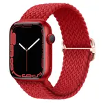 BStrap Elastic Nylon remienok na Apple Watch 42/44/45mm, red