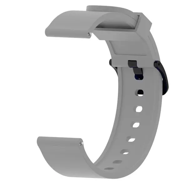 BStrap Silicone V4 remienok na Samsung Galaxy Watch 3 41mm, gray