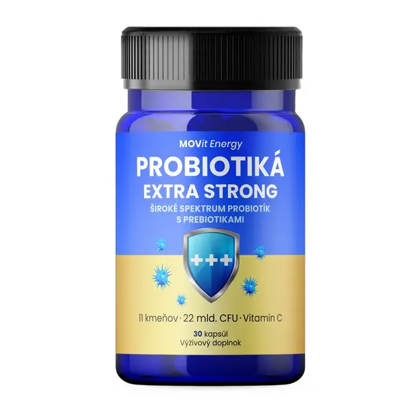 MOVit Probiotika EXTRA STRONG 30 kapsúl