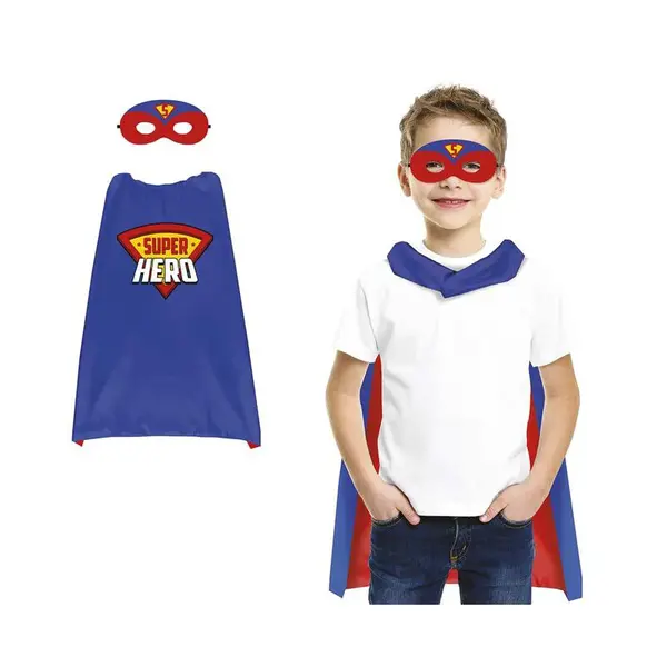 Guirca Sada doplnkov ku kostýmu Superhrdina 2ks 70cm