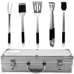 MG Grill Set V2 príslušenstvo na grilovanie, strieborné