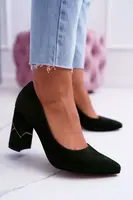 Dámské Semišové Lodičky Laura Messi olivové 2050