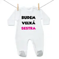 Boodyy Overal Budem veľká sestra 92 (18-24 mesiacov)