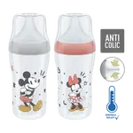 NUK Perfect Match flaša MICKEY s kontrolou teploty 260 ml