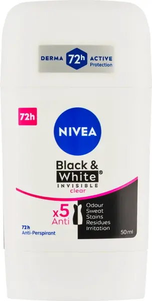 Nivea Tuhý AP B&W Invisible Clear