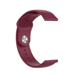BStrap Silicone remienok na Garmin Vivoactive 4s, vine red