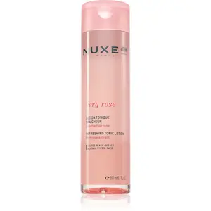 Nuxe Very Rose Refreshing Tonic Lotion osviežujúce tonikum pre všetky typy pleti 200 ml