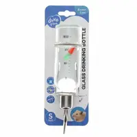 DUVO+ Sklenená napájačka pre drobné hlodavce -S 180ml