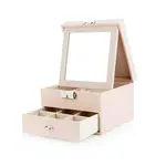 Livefy šperkovnica Glam, ružová