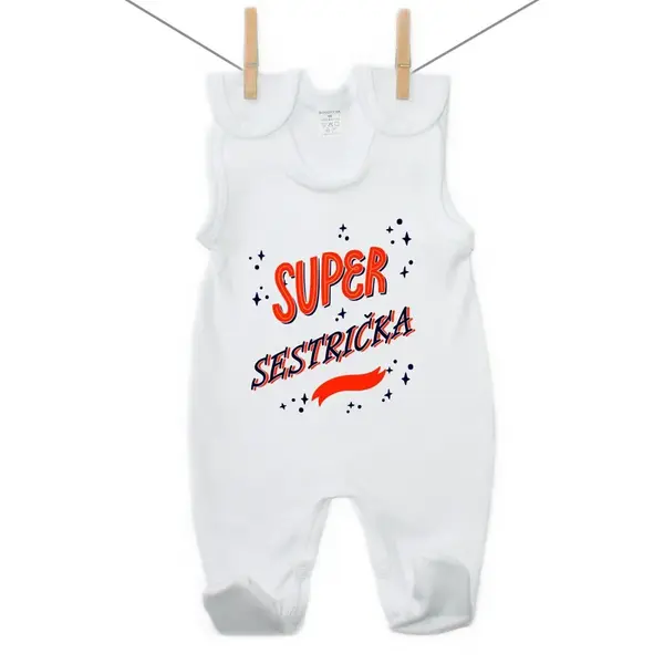 Boodyy Dupačky Super sestrička 56 (0-2 mesiace)