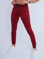 Dámské tepláky JULIET bordové Dstreet