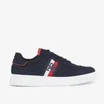 Tmavě modré pánské tenisky se semišovými detaily Tommy Hilfiger - Pánské