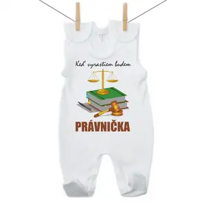 Boodyy Dupačky Keď vyrastiem budem právnička 62 (2-4 mesiace)