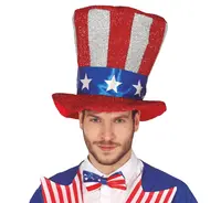 Klobúk USA polyester