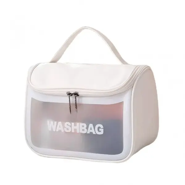 Livefy kozmetická taška Wash, biela