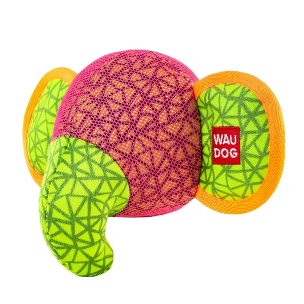 Pískacia hračka pre psa slon ružový