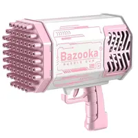 Detský bublinkový raketomet - Biela/Ružová H22026