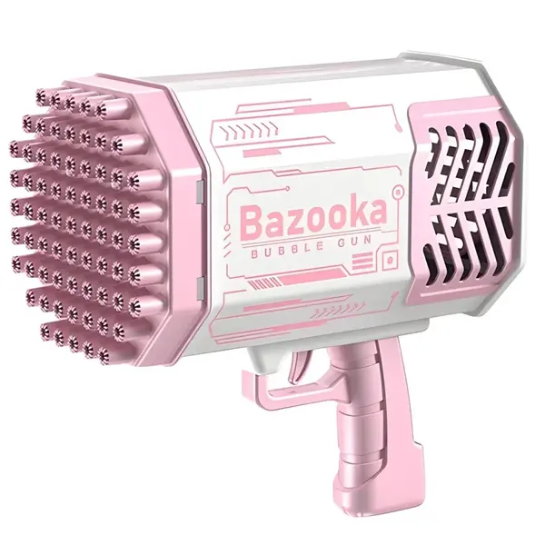 Detský bublinkový raketomet - Biela/Ružová H22026