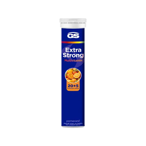 GS Extra Strong Multivitamin pomaranč eff.tbl.20+5