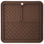 Podložka lízacia Epic Pet Lick&Snack štvorec hnedý 20x20cm