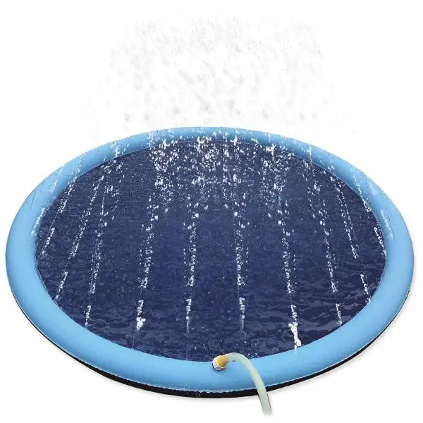 Bazén plytký Dog Fantasy s vodnými tryskami 100cm