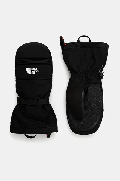 Lyžařské rukavice The North Face Montana černá barva, NF0A89QHJK31