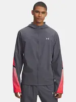 Pánská bunda Under Armour UA Velociti Storm Hooded Jkt-GRY - Pánské