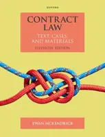 Contract Law - Ewan  McKendrick
