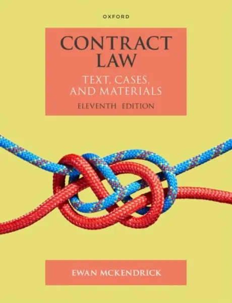 Contract Law - Ewan  McKendrick