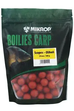 Mikrop Boilies Carp Scopex-oliheň 500g
