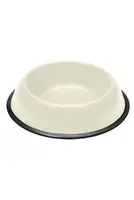 Miska kovová protiskluz Mira KC 78 ivory 1,5l FP