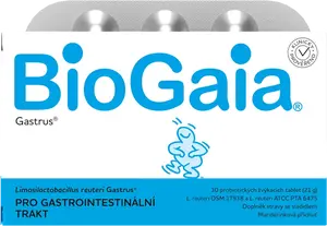 Biogaia Gastrus 30 Probiotických žvýkacích tablet