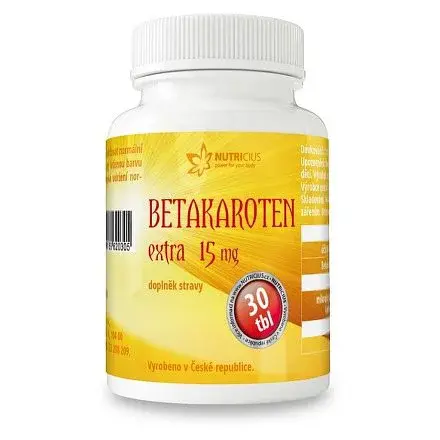 Betakaroten Extra 15mg Tbl.30