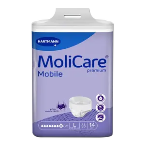 Inkontinenční kalhotky natahovací MoliCare Mobile 8k L 14ks